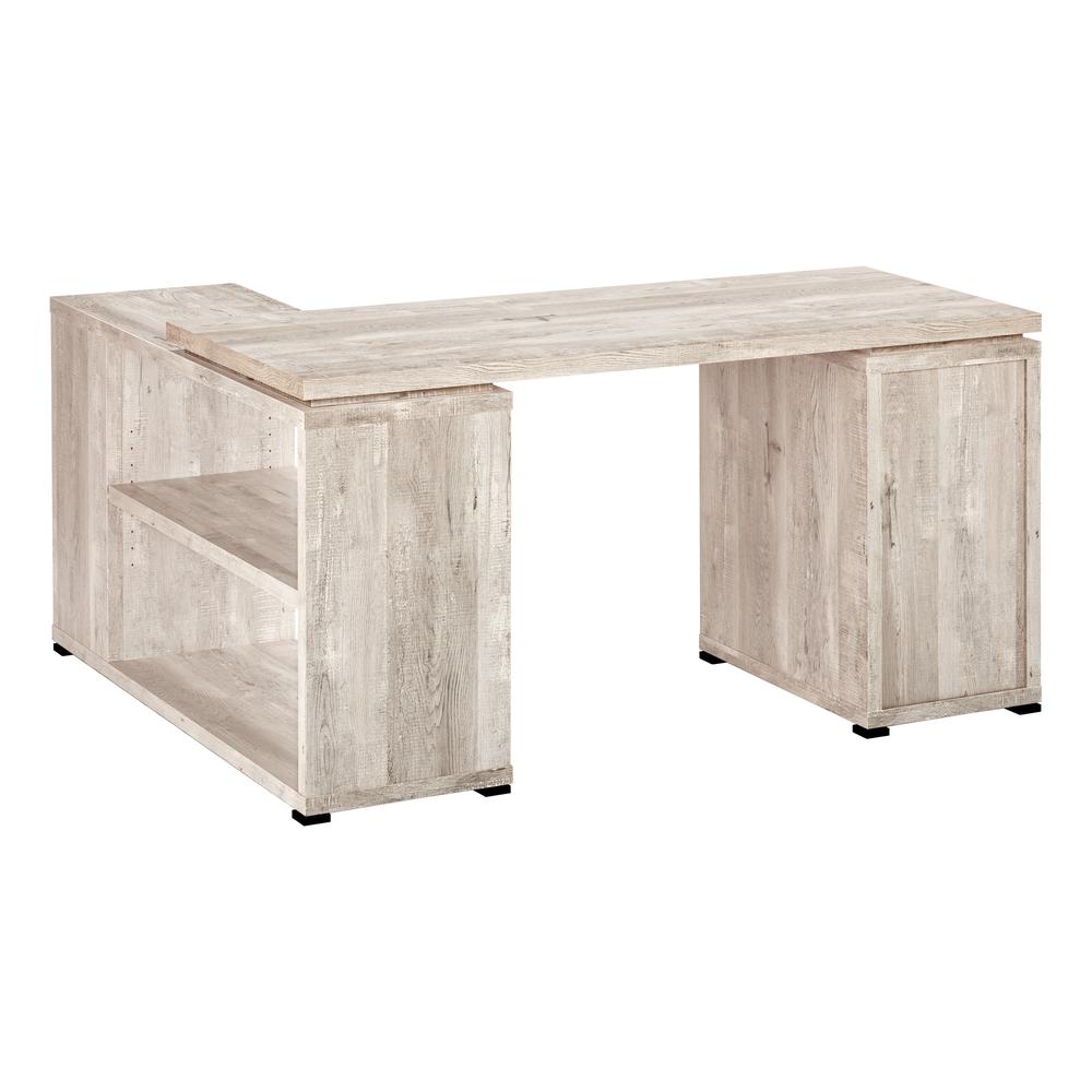 Computer Desk, Home Office, Corner, Left, Right Set-up, Storage Drawers - Monarch