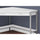Computer Desk, Home Office, Corner, Storage Drawers, 42L, Work, Laptop - Monarch