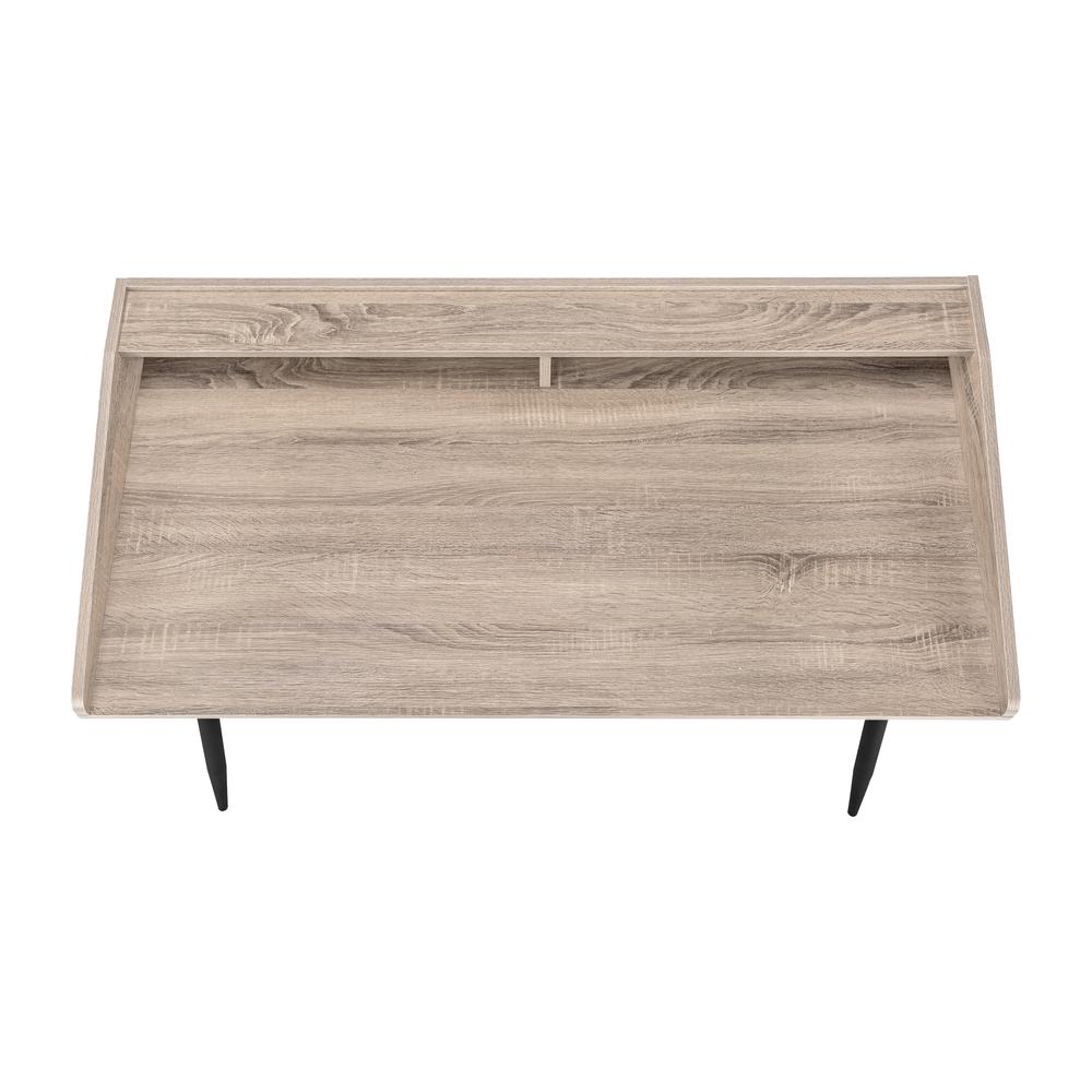 Computer Desk, Home Office, Laptop, Storage Shelves, 48l - Monarch