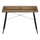 Computer Desk, Home Office, Laptop, Storage Shelves, 48L - Monarch