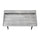 Computer Desk, Home Office, Laptop, Storage Shelves, 48L - Monarch