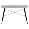 Computer Desk, Home Office, Laptop, Storage Shelves, 48L - Monarch
