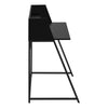 Computer Desk, Home Office, Laptop, Storage Shelves, 48L - Monarch