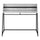 Computer Desk, Home Office, Laptop, Storage Shelves, 48L - Monarch