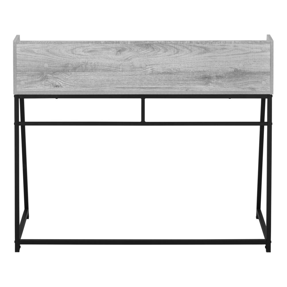 Computer Desk, Home Office, Laptop, Storage Shelves, 48L - Monarch