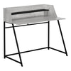 Computer Desk, Home Office, Laptop, Storage Shelves, 48L - Monarch