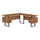 Computer Desk, Home Office, Corner, Left, Right Set-up, Storage Drawers, 70L - Monarch