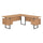 Computer Desk, Home Office, Corner, Left, Right Set-up, Storage Drawers, 70L - Monarch