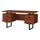 Computer Desk, Home Office, Laptop, Left, Right Set-up, Storage Drawers, 60L - Monarch