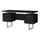 Computer Desk, Home Office, Laptop, Left, Right Set-up, Storage Drawers, 60L - Monarch