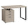 Computer Desk, Home Office, Laptop, Left, Right Set-up, Storage Drawers, 48L - Monarch