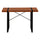 Computer Desk, Home Office, Laptop, 48L, Work, Brown Laminate, Black - Monarch