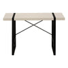 Computer Desk, Home Office, Laptop, 48L, Work, Beige Laminate, Black - Monarch
