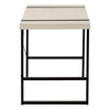 Computer Desk, Home Office, Laptop, 48L, Work, Beige Laminate, Black - Monarch