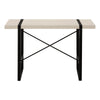 Computer Desk, Home Office, Laptop, 48L, Work, Beige Laminate, Black - Monarch