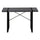 Computer Desk, Home Office, Laptop, 48L, Work, Grey Laminate, Black - Monarch