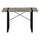 Computer Desk, Home Office, Laptop, 48L, Work, Grey Laminate, Black - Monarch