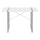 Computer Desk, Home Office, Laptop, 48L, Work, White Laminate, Grey - Monarch
