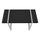 Computer Desk, Home Office, Laptop, 48L, Work, Black Laminate, Grey - Monarch
