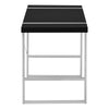 Computer Desk, Home Office, Laptop, 48L, Work, Black Laminate, Grey - Monarch
