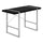 Computer Desk, Home Office, Laptop, 48L, Work, Black Laminate, Grey - Monarch