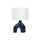 25''H, Table Lamp, Blue Ceramic, Ivory / Cream Shade, Contemporary, Modern - Monarch