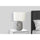 26''H, Table Lamp, Grey Ceramic, Ivory / Cream Shade, Contemporary, Modern - Monarch