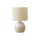 Lighting, 15''H, Table Lamp, Ivory Resin, Beige Shade - Monarch