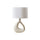 Lighting, 23''H, Table Lamp, Ivory Resin, Ivory / Cream Shade, Contemporary - Monarch