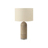 Lighting, 28''H, Table Lamp, Brown Resin, Beige Shade, Contemporary, Modern - Monarch