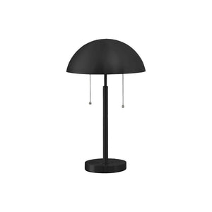 Lighting, 20''H, Table Lamp, Black Metal, Contemporary - Monarch