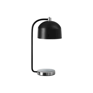 Lighting, 18''H, Table Lamp, Black Metal, Silver Metal, Contemporary - Monarch