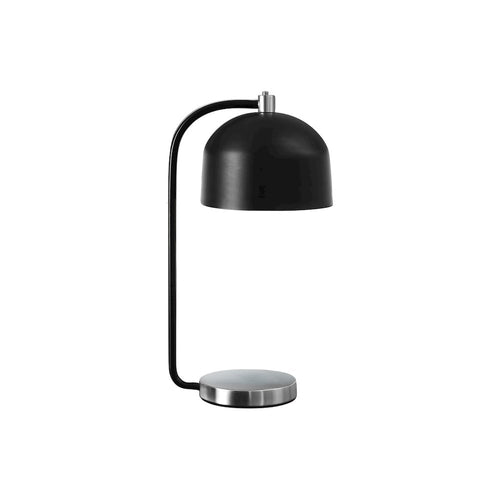 Lighting, 18''H, Table Lamp, Black Metal, Silver Metal, Contemporary - Monarch
