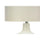 =''Lighting, 25''''H, Table Lamp, Ivory / Cream Shade, Cream Ceramic, Contemporary - Monarch