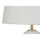 =''Lighting, 26''''H, Table Lamp, White Ceramic, Ivory / Cream Shade, Transitional - Monarch