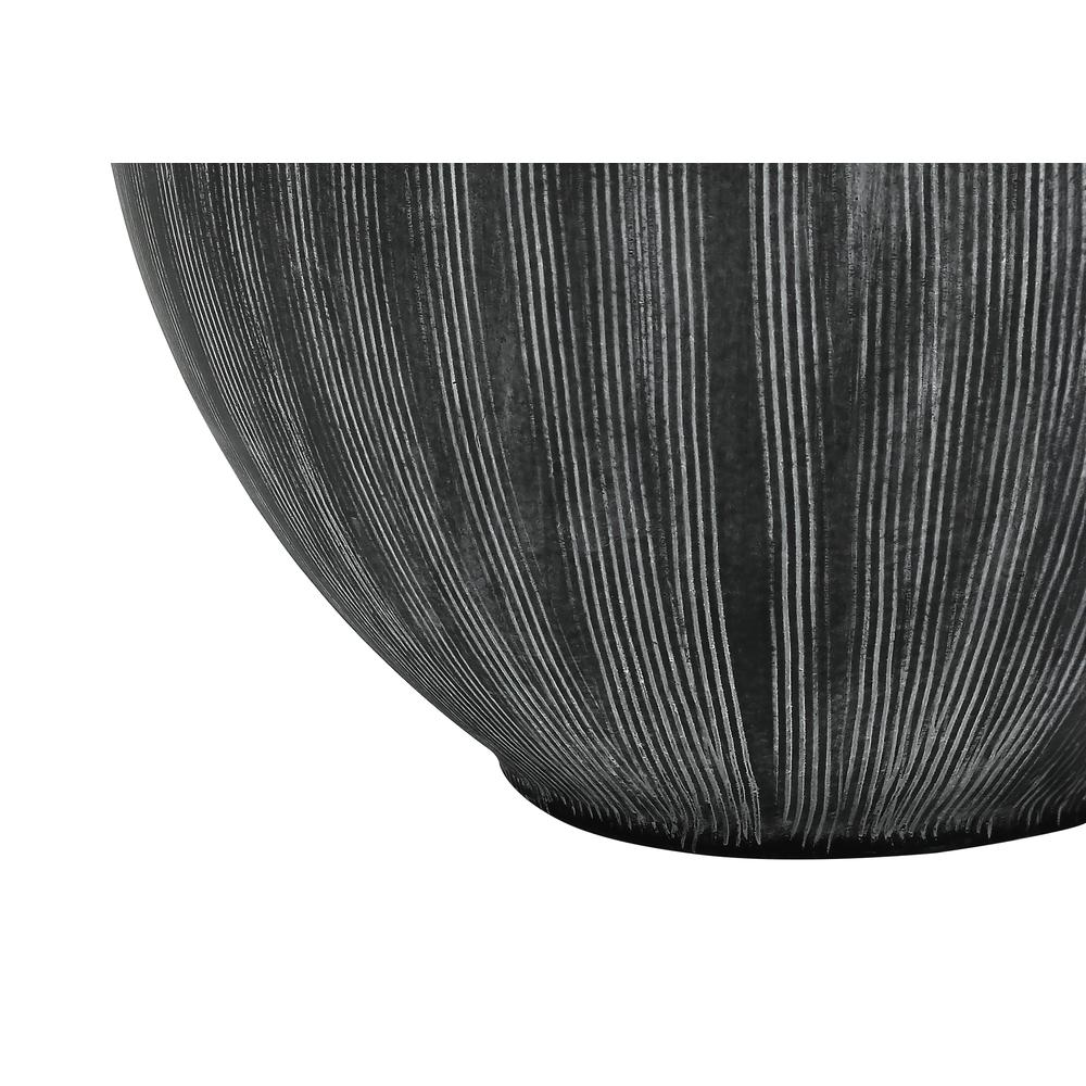 Lighting, 23''H, Table Lamp, Black Ceramic, Black Shade, Contemporary - Monarch