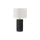 Lighting, 24''H, Table Lamp, Black Resin, Ivory / Cream Shade, Contemporary - Monarch