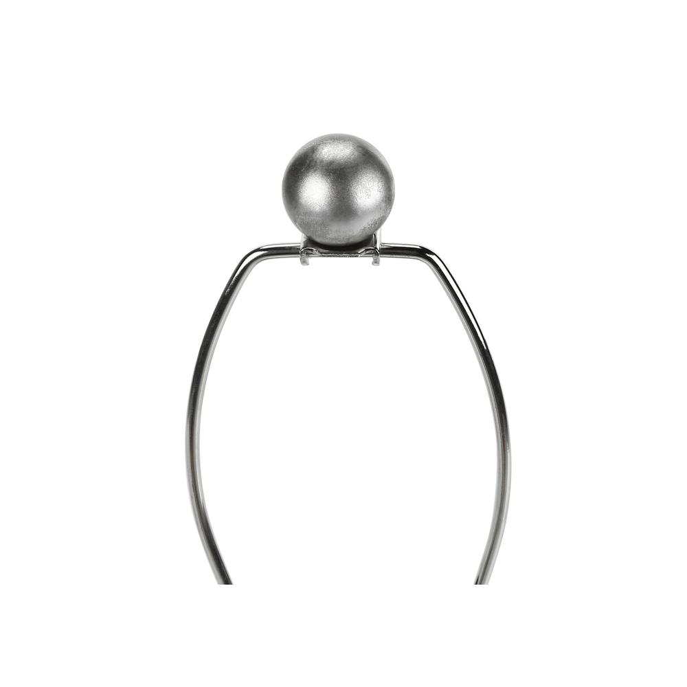 Lighting, 24''H, Table Lamp, Grey Resin, Ivory / Cream Shade, Contemporary - Monarch