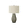 Lighting, 24''H, Table Lamp, Grey Resin, Ivory / Cream Shade, Contemporary - Monarch