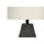 Lighting, 24''H, Table Lamp, Black Resin, Ivory / Cream Shade, Contemporary - Monarch