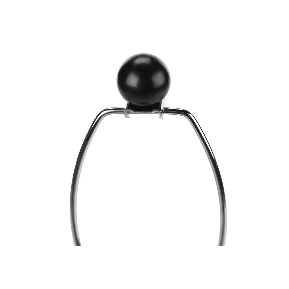 Lighting, 24''H, Table Lamp, Black Resin, Ivory / Cream Shade, Contemporary - Monarch