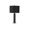 Lighting, 28''H, Table Lamp, Black Metal, Black Shade, Contemporary, Modern - Monarch