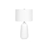 Lighting, 26''H, Table Lamp, Cream Ceramic, Ivory / Cream Shade, Modern - Monarch
