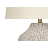 =''Lighting, 26''''H, Table Lamp, Cream Ceramic, Ivory / Cream Shade, Transitional - Monarch