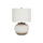 Lighting, 21''H, Table Lamp, Cream Ceramic, Ivory / Cream Shade, Modern - Monarch
