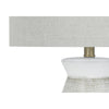 Lighting, 27''H, Table Lamp, Grey Ceramic, Grey Shade, Contemporary - Monarch