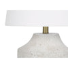 Lighting, 20''H, Table Lamp, Cream Concrete, Ivory / Cream Shade, Modern - Monarch