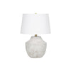 Lighting, 20''H, Table Lamp, Cream Concrete, Ivory / Cream Shade, Modern - Monarch