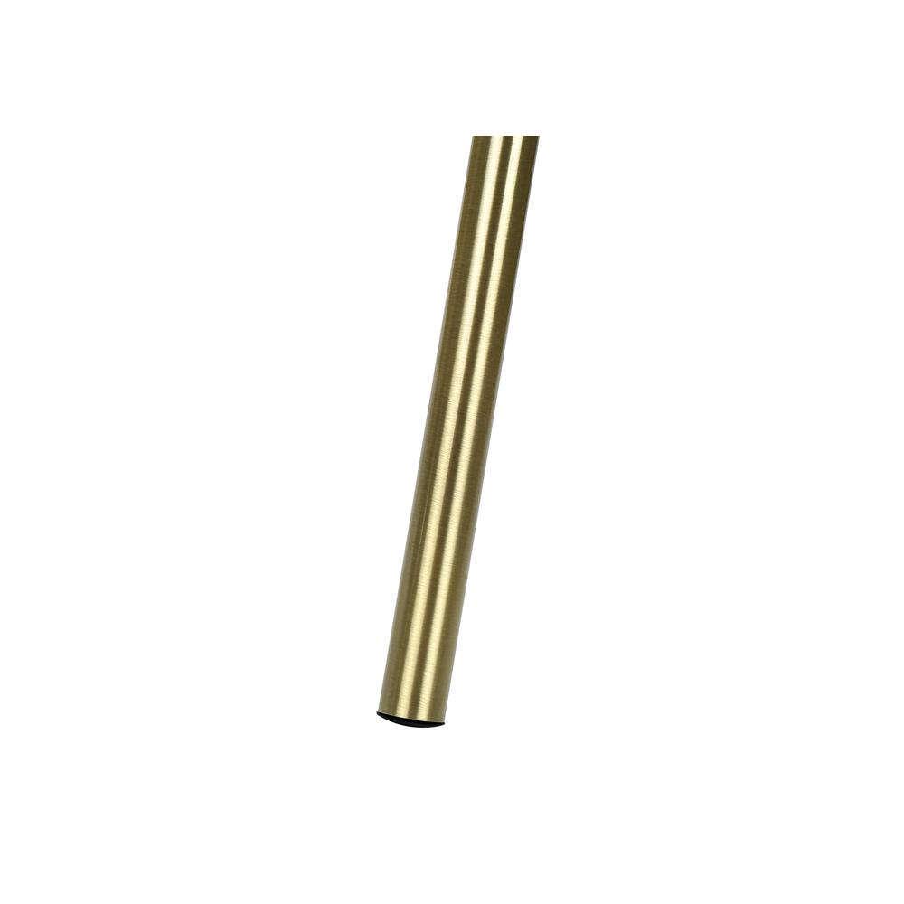 Lighting, 63''H, Floor Lamp, Brass Metal, Ivory / Cream Shade, Contemporary - Monarch