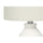 Lighting, 17''H, Table Lamp, Cream Ceramic, Ivory / Cream Shade, Modern - Monarch